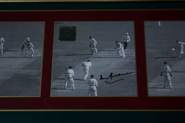 BRADMAN-Sir Donald Bradman Frame by Frame signed
