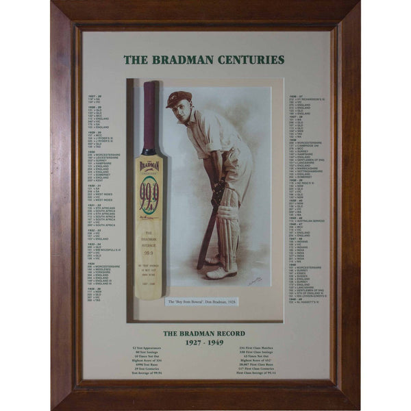 BRADMAN Centuries Mini Bat