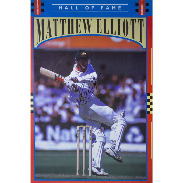 CRICKET-Matt Elliott Hall of Fame
