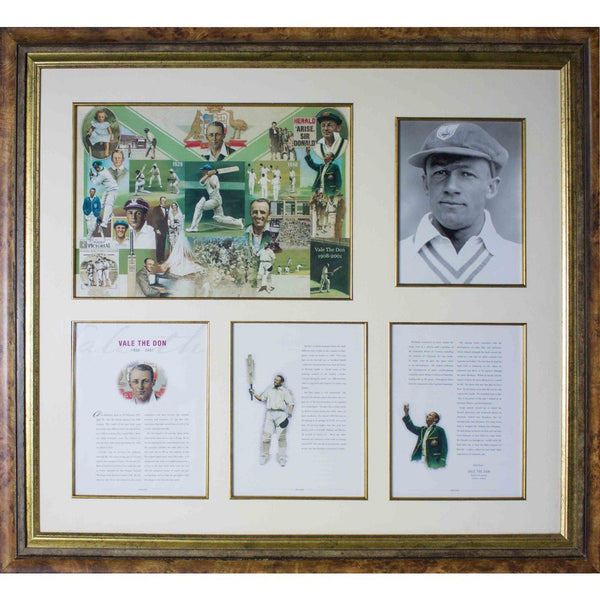 BRADMAN-Don Bradman Memoir Collage