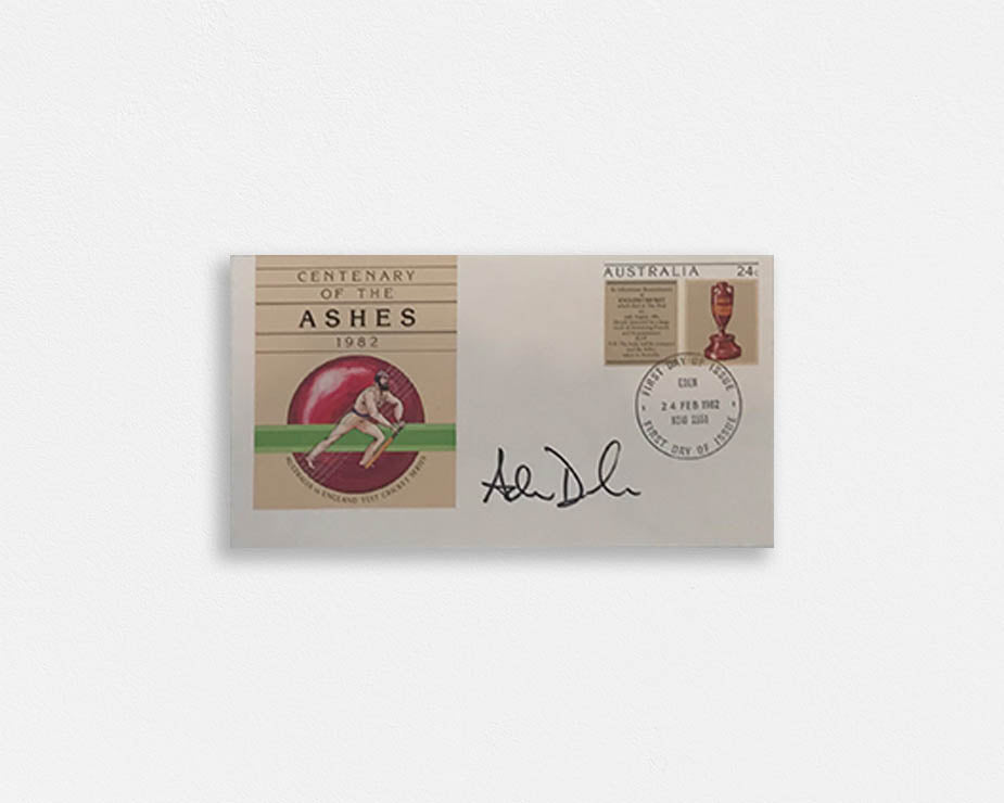 Australian Test Cricketer Envelope SIGNED - Ian HEALY