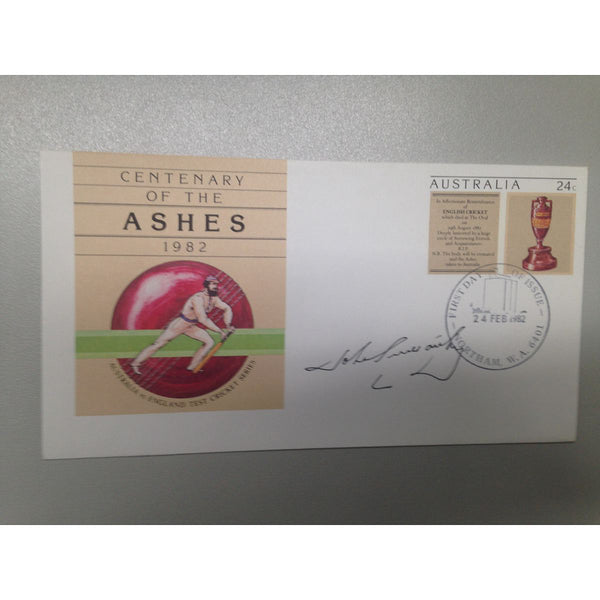 Australian Test Cricketer Signed Envelope: John Inverarity