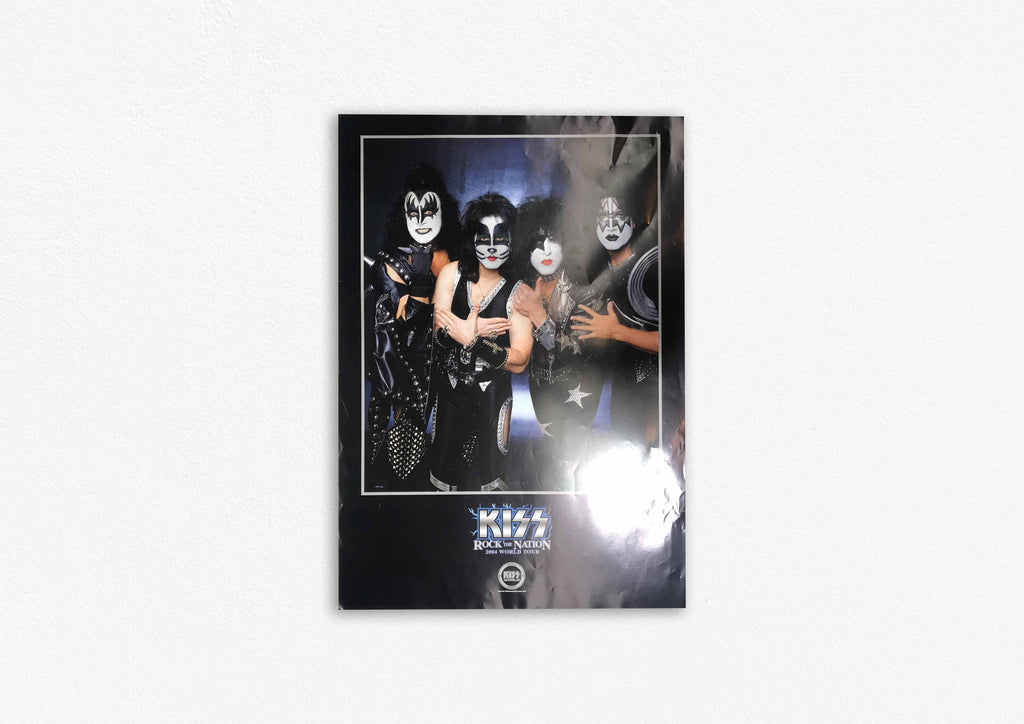 MUSIC-KIZZ Rock The Nation 2004 World Tour Poster