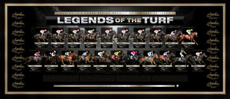 HORSE RACING-'Legends Of The Track' Signed By Tommy Smith & Bart Cummings