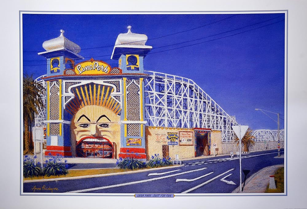 GENERAL-Luna Park St Kilda Print