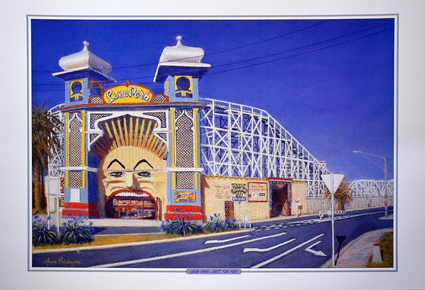 Luna Park St Kilda Print
