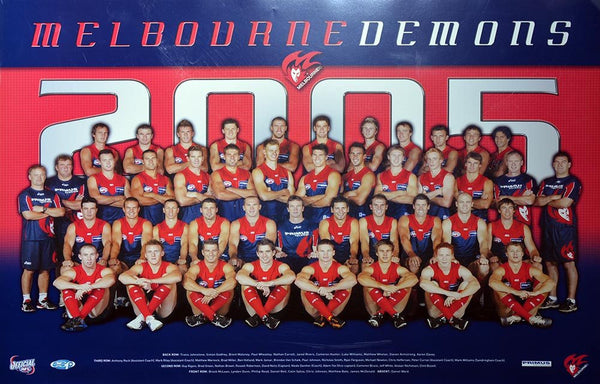 Melbourne 2005 Team Poster