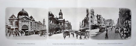 GENERAL-Melbourne 1906 Skyline Print