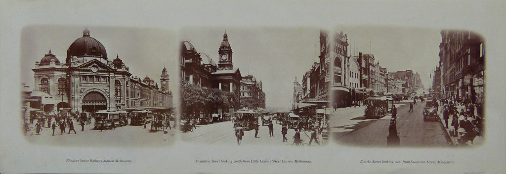 GENERAL-Vintage Photograph Prints of Melbourne in the Early 20th Century