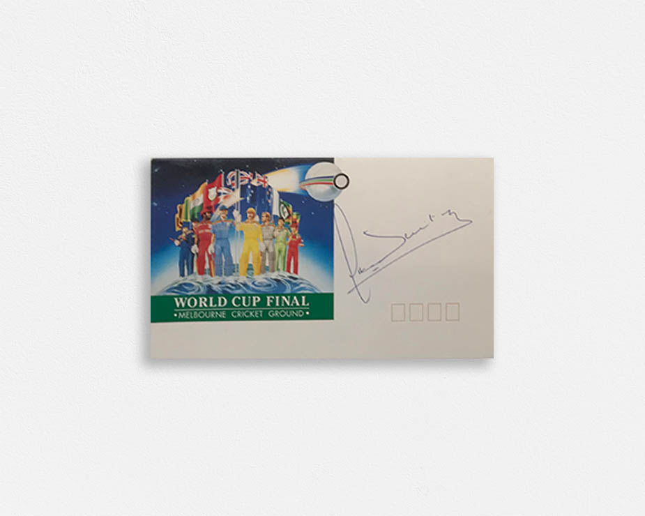 Australian Test Cricketer Envelope SIGNED - Michael Whitney