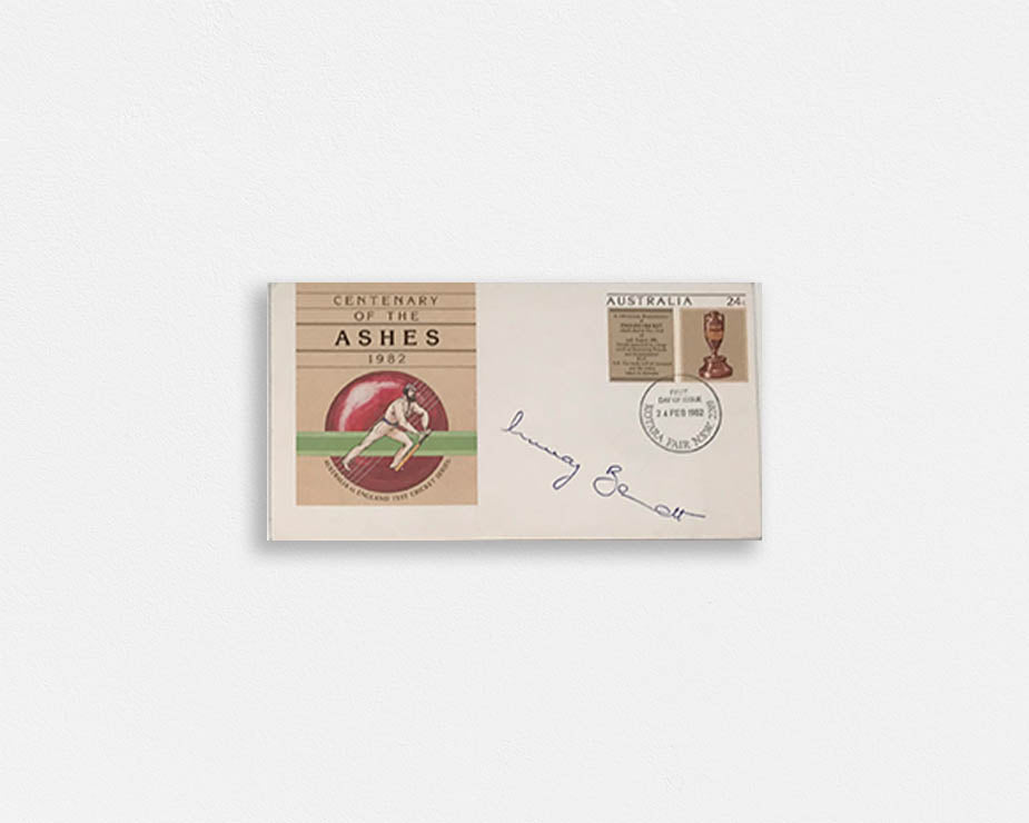 Australian Test Cricketer envelope SIGNED - Murray BENNETT
