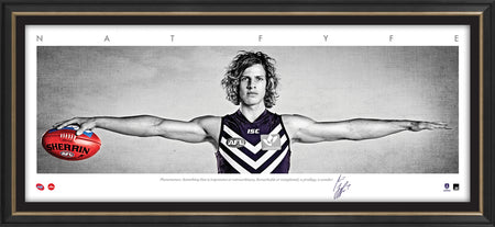 FREMANTLE-CALEB SERONG SIGNED VERTIRAMIC