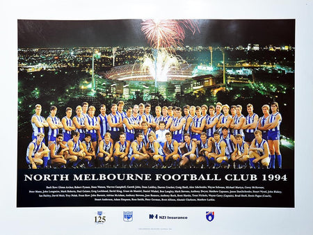 North Melbourne-Corey McKernan Warning Poster