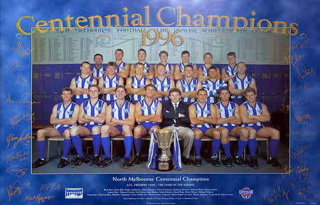 North Melbourne 1996 Team Poster
