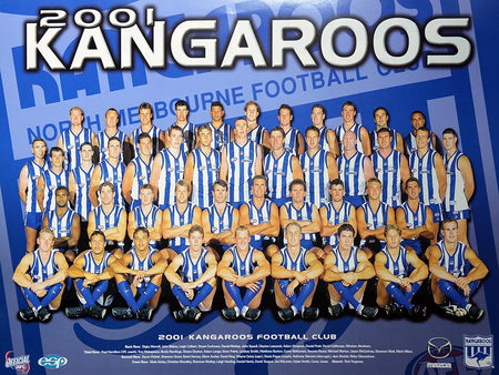 North Melbourne-Corey McKernan Warning Poster