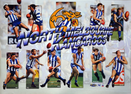 North Melbourne 1996 Premiers Team Poster