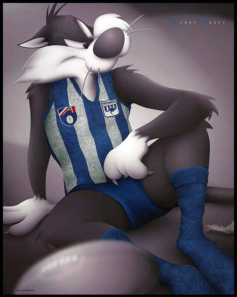 North Melbourne Looney Tunes Print