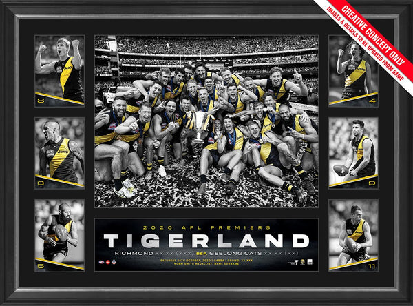 Richmond 2020 Premiers Tribute Frame