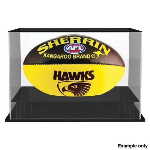 AFL Football Perspex Display Case