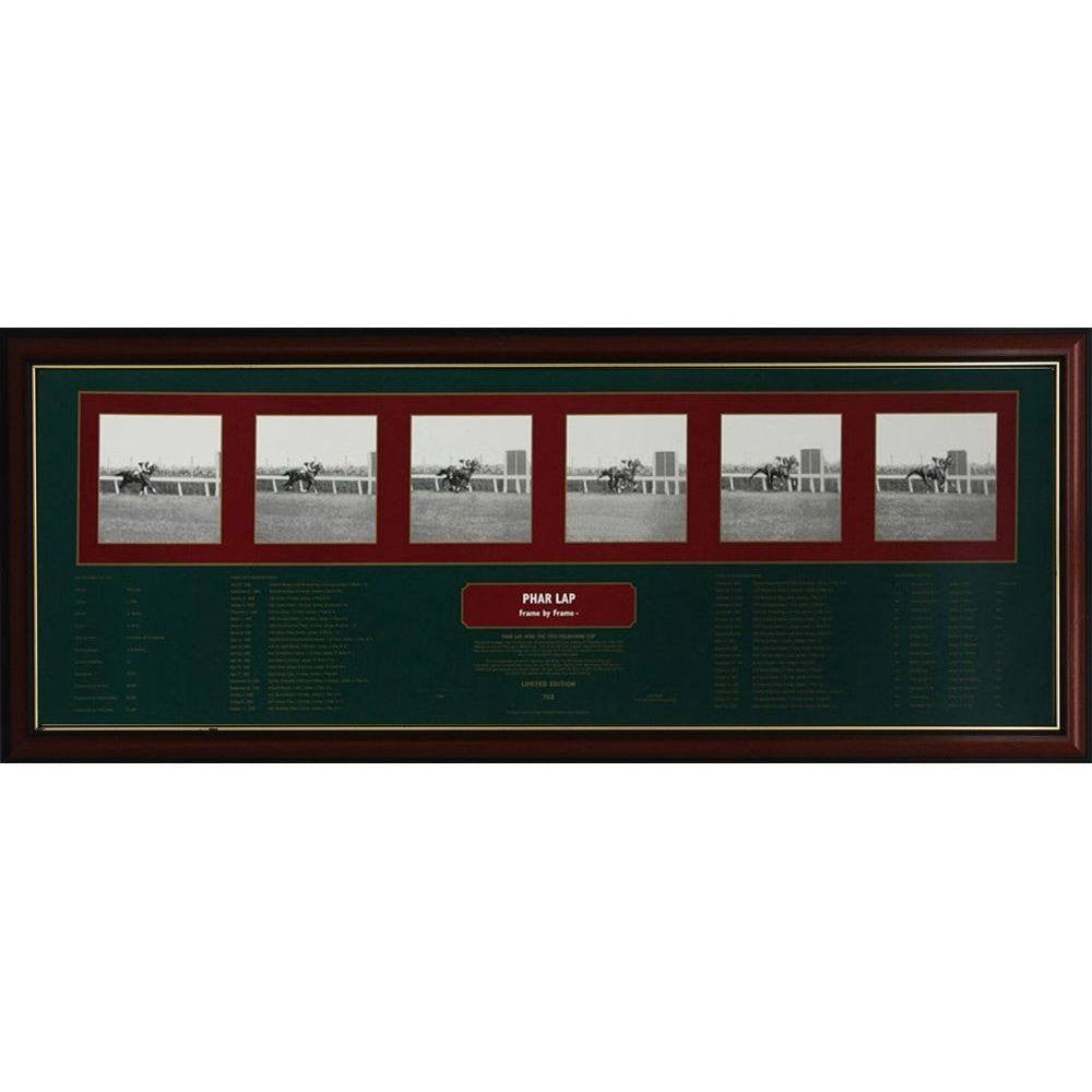 HORSE RACING-Phar Lap signed by Jack Baker - jockey who rode Phar Lap in 1929 PRINT ONLY