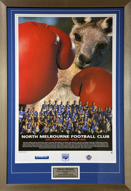 North Melbourne-Corey McKernan Warning Poster
