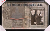 Bradman - Rare Unusual Don Bradman Signed Photos Framed