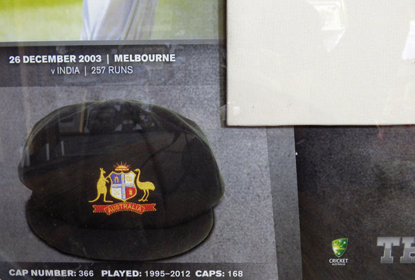 Ricky Ponting Signed and Framed Shirt