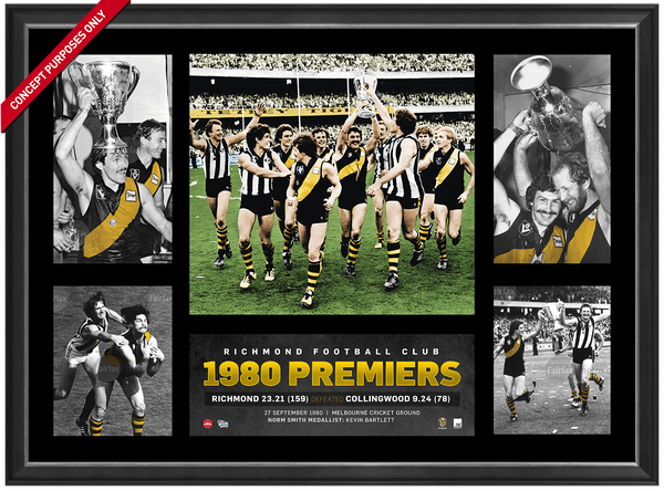 RICHMOND 1980 Premiers Super Frame