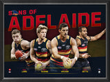 ADELAIDE-SONS OF ADELAIDE - PLAYER POSTER FRAMED