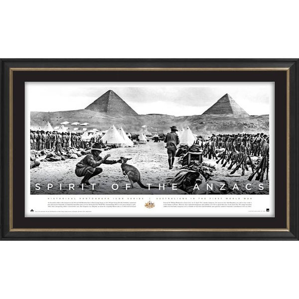 ANZAC – “Spirit of the Anzac” – Historical Photograph in Egypt in 1914.