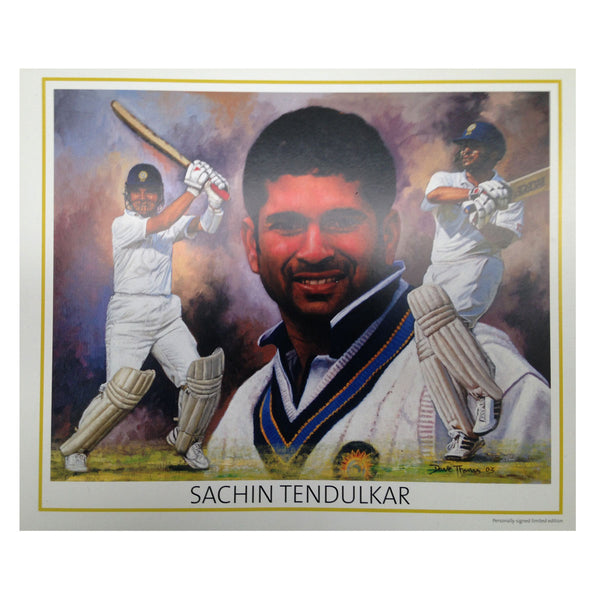 CRICKET-SACHIN TENDULKAR PRINT
