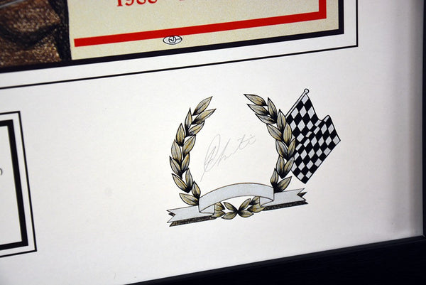 Ayrton Senna The Legend Signed Print