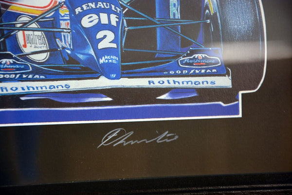 Ayrton Senna Signed Career Tribute