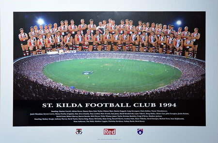 St Kilda 1998 Best Of Poster
