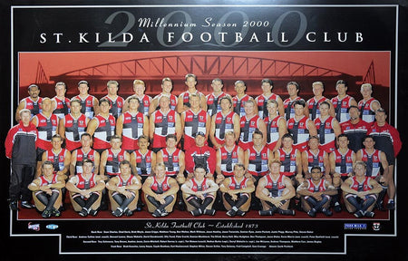 St Kilda 2004 Premiers Team Poster