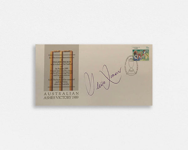 Australian Test Cricketer Envelope SIGNED - Steve RIXON