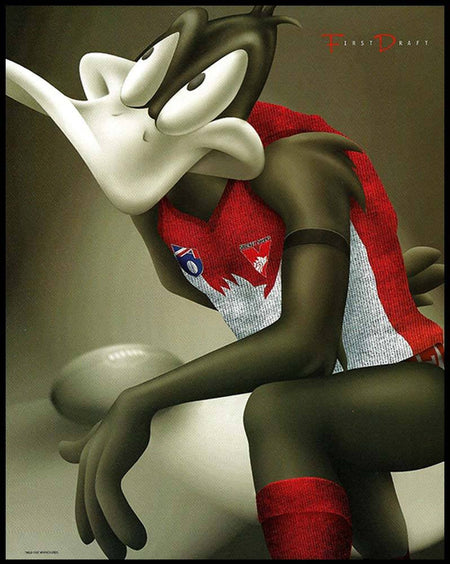 Geelong Looney Tunes Print