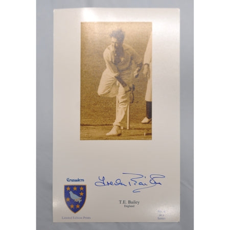 CRICKET-Keith Miller Frame By Frame Bowling Signed Print