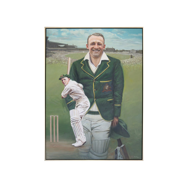 BRADMAN-First Test Century At The MCG