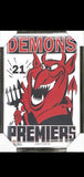 MELBOURNE Demons 2021 WEG Art Premiership Poster/Framed