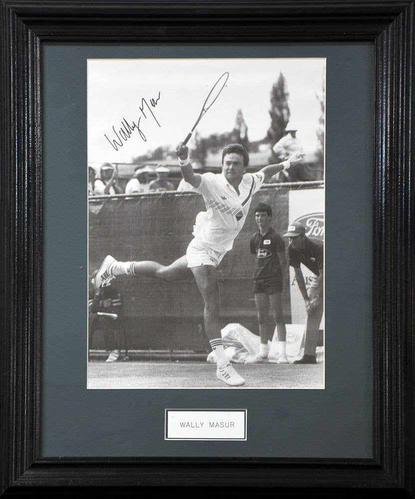 TENNIS-Wally Masur Signed Photo