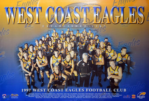 West Coast 1997 Team Poster