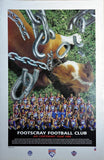 Footscray 1996 Team Poster