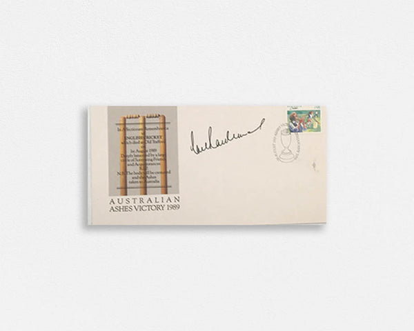 Australian Test Cricketer Envelope SIGNED - Carl Rackemann