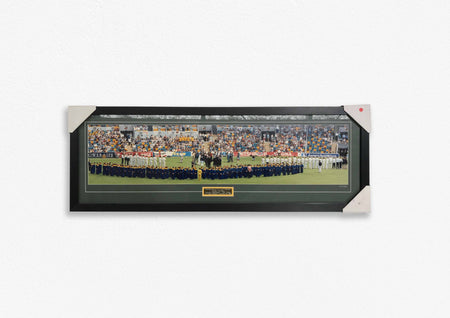CRICKET-‘Ton of Tests’ Mark Taylor 100th Test Appearance 1998 Framed signed by Mark Taylor