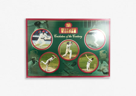 CRICKET-‘Ton of Tests’ Mark Taylor 100th Test Appearance 1998 Framed signed by Mark Taylor