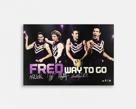 FREMANTLE-CALEB SERONG SIGNED VERTIRAMIC