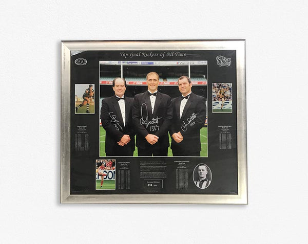 AFL-BEST OF ALL TIME GOAL SCORERS- SIGNED- FRAMED