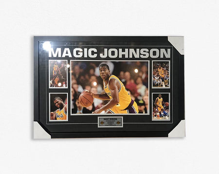 BASKETBALL-Kobe Bryant print Signed FRAMED