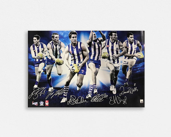 North Melbourne Signed Poster